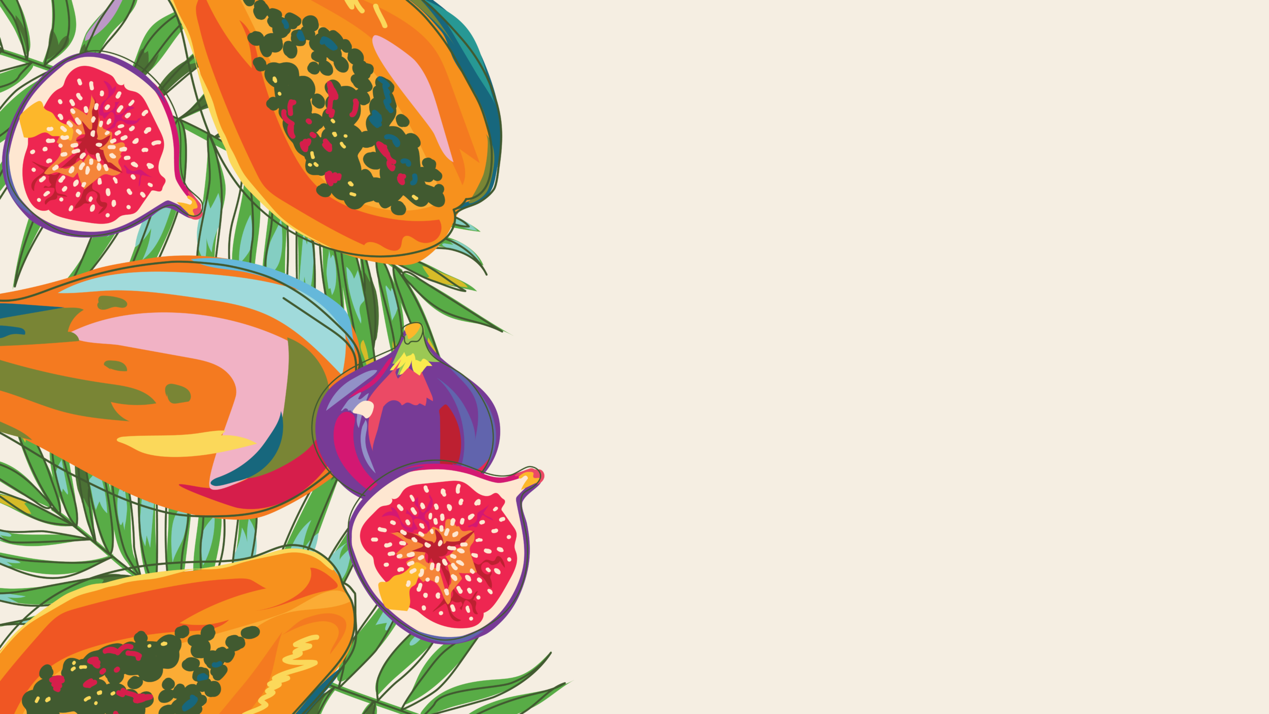 Bubbles & Blooms flower background