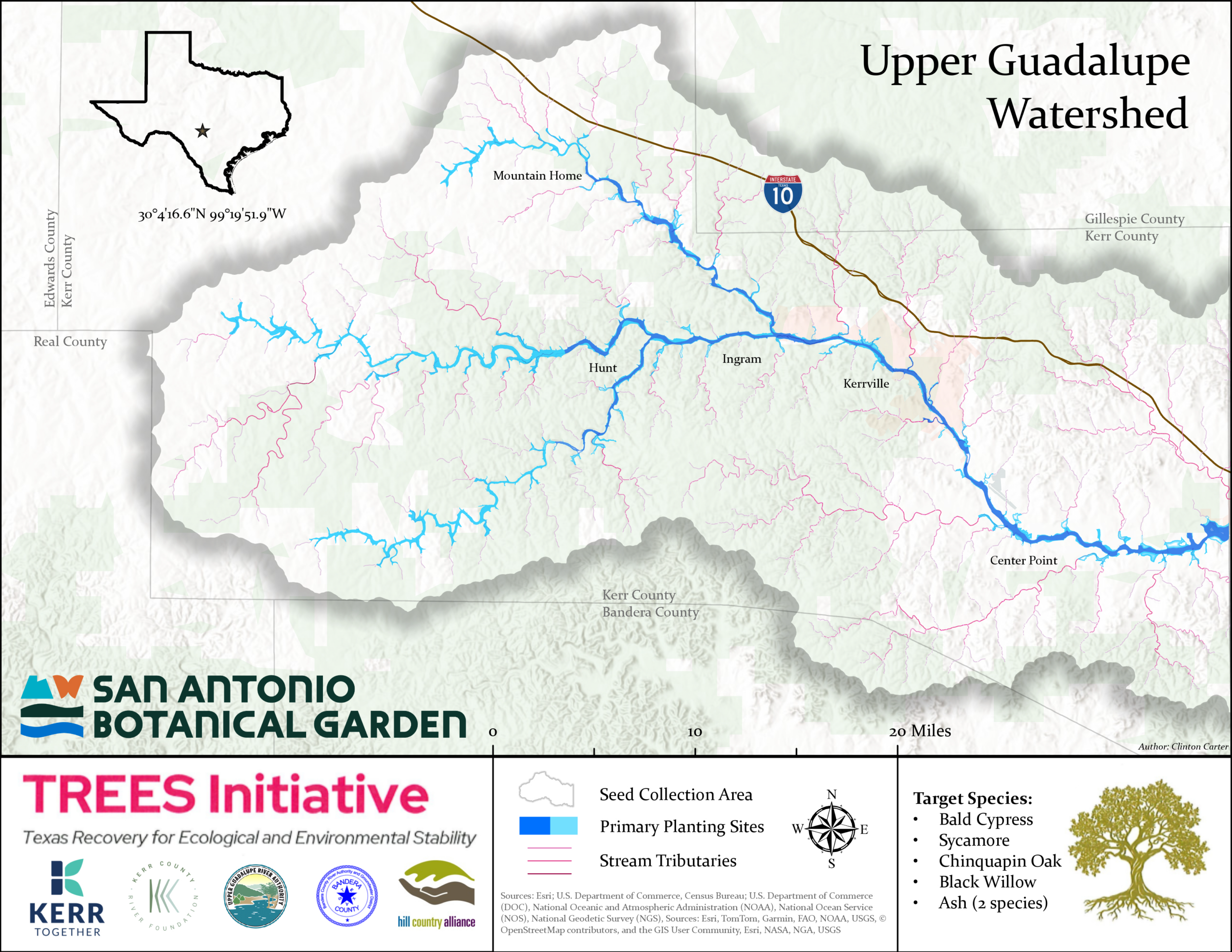 TREES Initiative Map